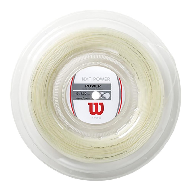 Wilson NXT Power 16 Tennis String Natural Reel