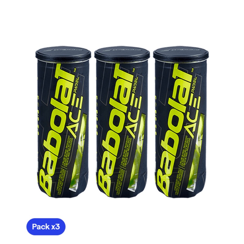 Babolat Ace Padel Balls (Pack x3)