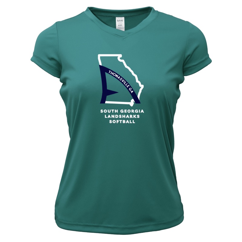 Landsharks Ladies Drifit Shirt
