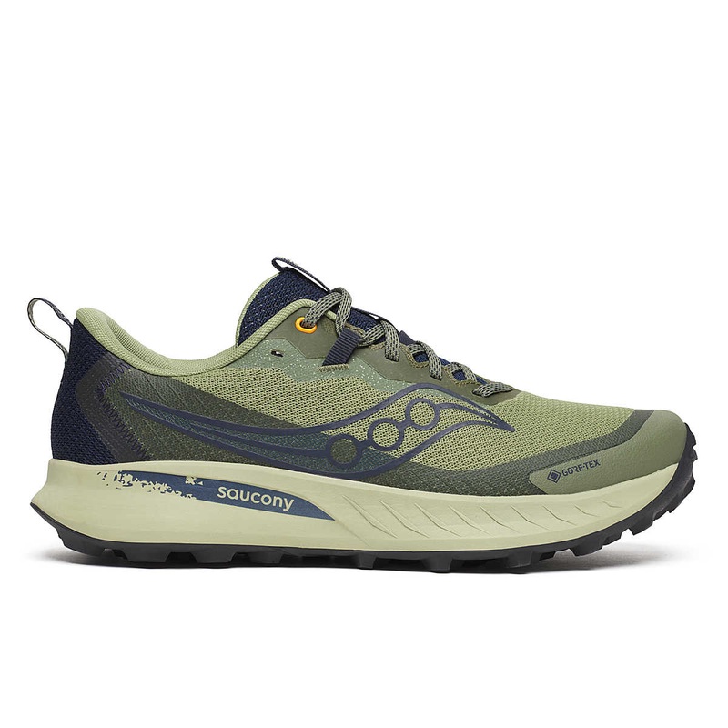 Saucony Men’s Peregrine 15 GTX Hemlock/Navy-162 7.5