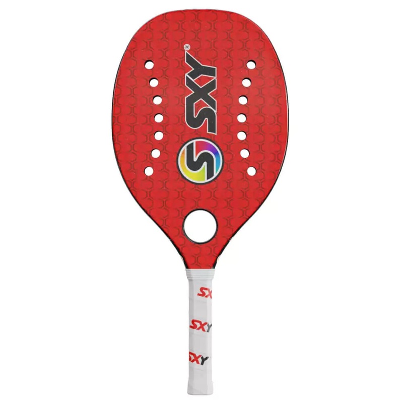 Sexy RED HEX GT Beach Tennis Paddle