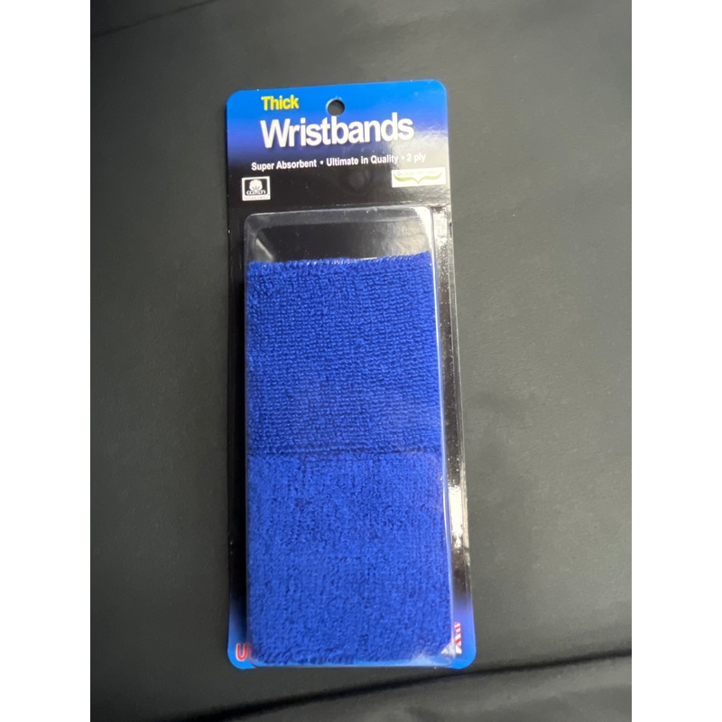 Thick Wristbands Dark Blue
