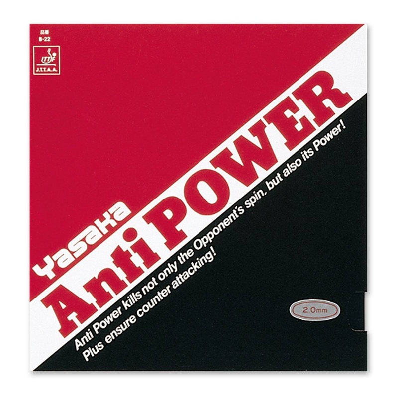 Yasaka Anti Power – Anti Spin