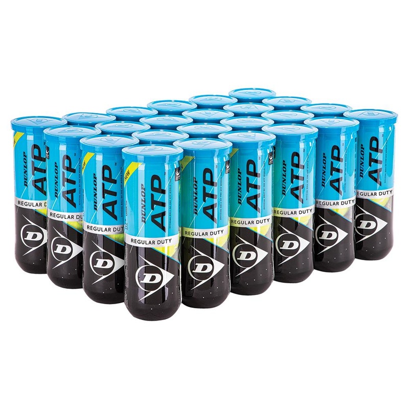 Dunlop ATP Regular Duty Tennis Ball Case 24 Cans