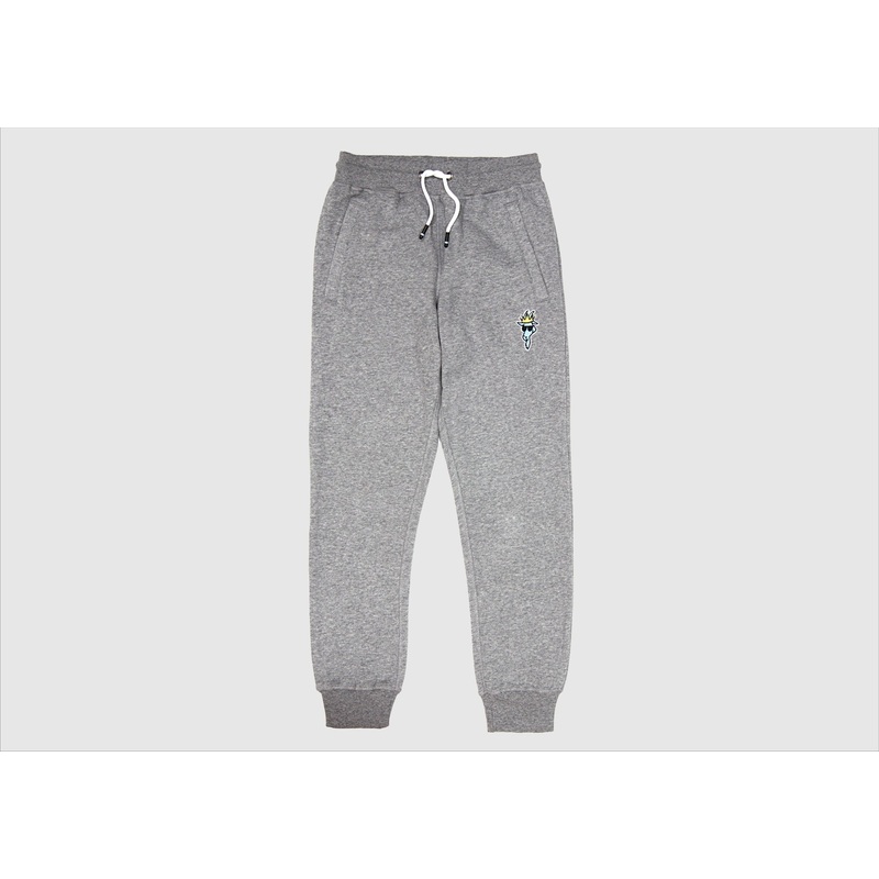 Goat USA Adult OG Fleece Joggers Light Grey Adult Small