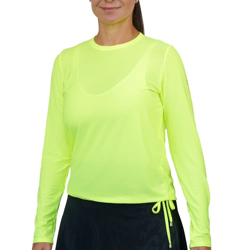 Lacoa Sports LONG SLEEVES LIGHT MESH RELAX Top