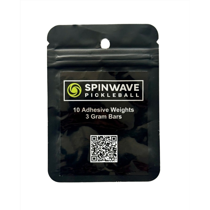 Spinwave Pickleball Adhesive Lead Weight Tape Strips