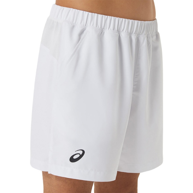 Asics Men’s Court Short 7-Inch (White)