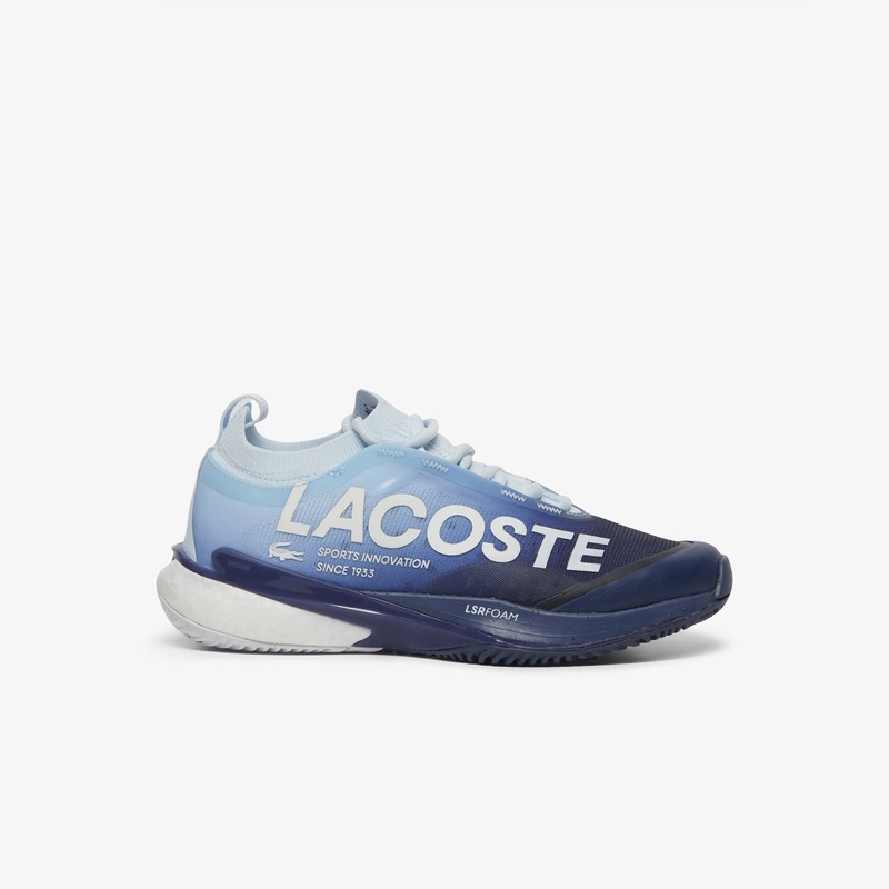 Lacoste Women’s AG-LT25 Light Tennis Shoes – Blue