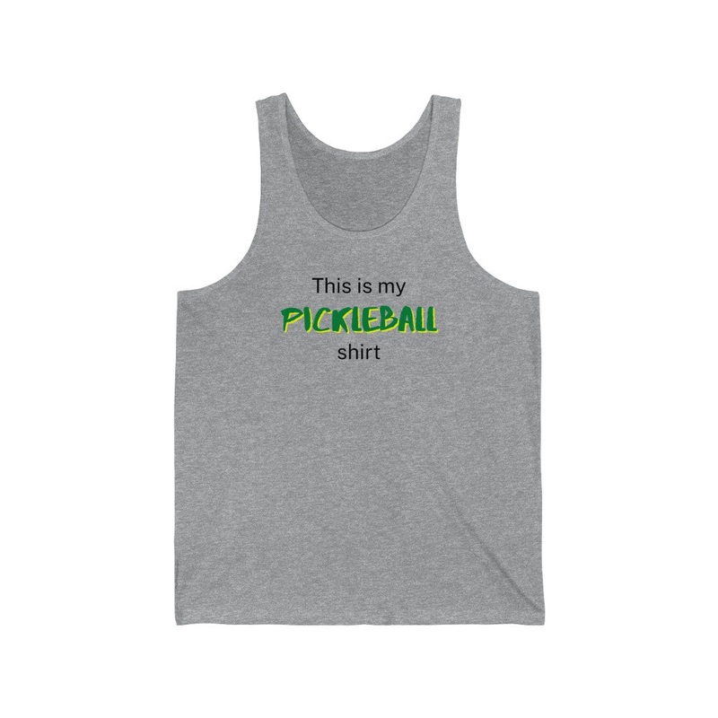 Men’s Tank – This Is My Pickleball Shirt