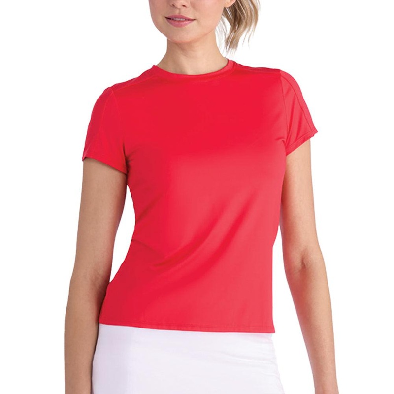 Women`s Ketra Short Sleeve Tennis Top Firefly