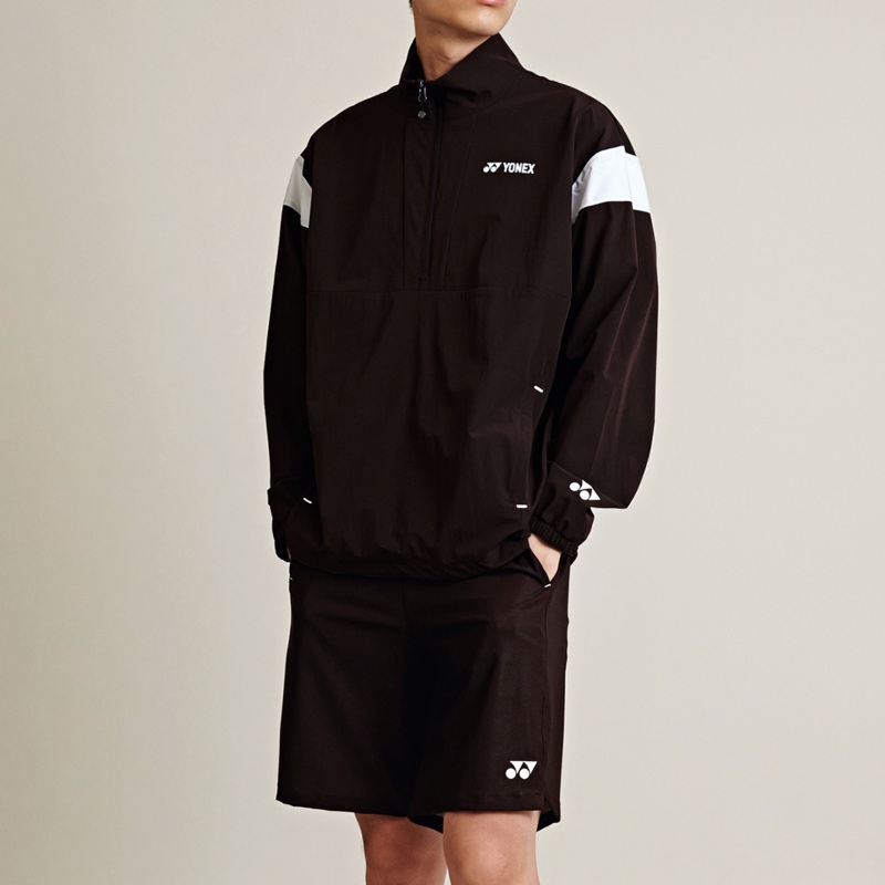 YONEX UNI Anorak 245JJ004U DARK BROWN 85(XS)