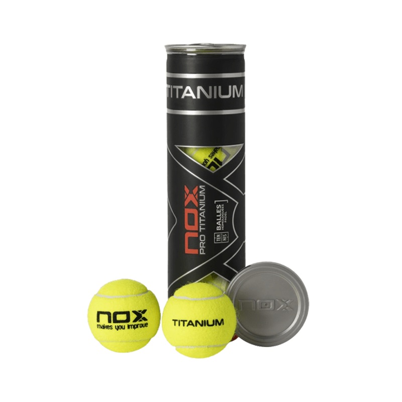 NOX Pro Titanium Padel Balls (x4)
