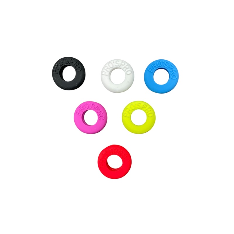 Pros Pro Shock Absorbing Vibration Dampeners- 3 Pack Red