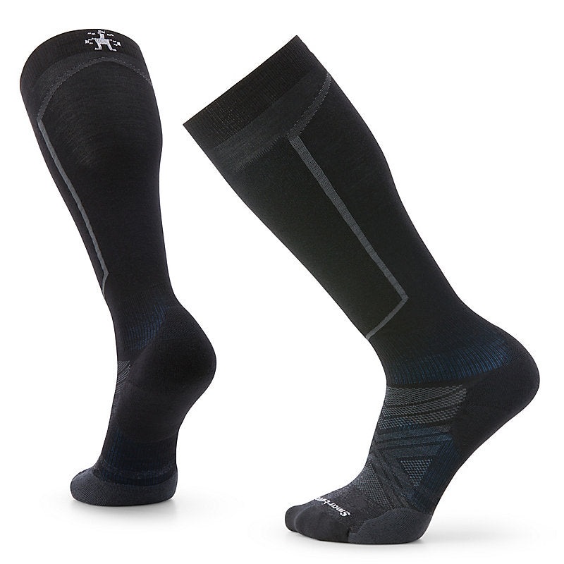 Smartwool Ski Targeted Cushion Over The Calf Socks Black-001 Medium
