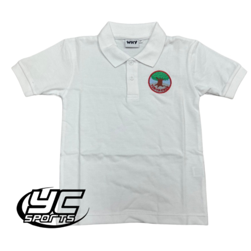 Ton Yr Ywen Polo Shirt Infants WHITE 2/3 WHITE