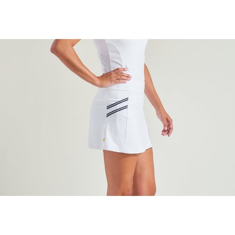 Women’s L’Oeuf Poch Baseline Chevron Tennis Skort Small