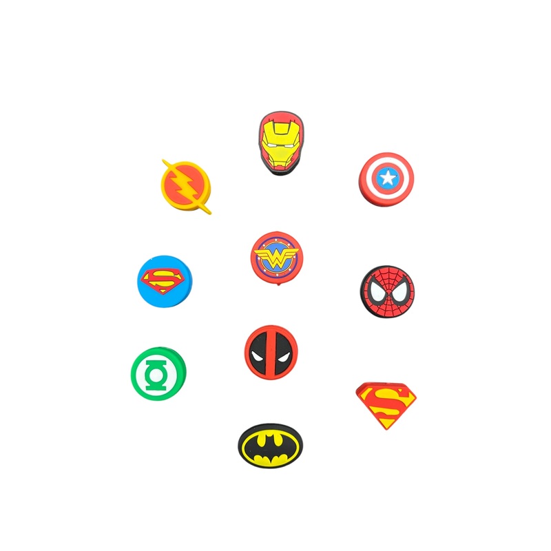 Comics Superhero Themed Shock Absorbing Vibration Dampeners – 3 Pack Captain America