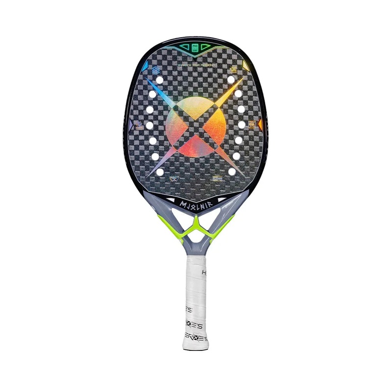 Heroe’s MJOLNIR 2025 Beach Tennis Racket with Glipper Treatment