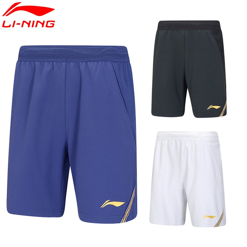 LI-NING Men’s Game Shorts AAPV041 Black M