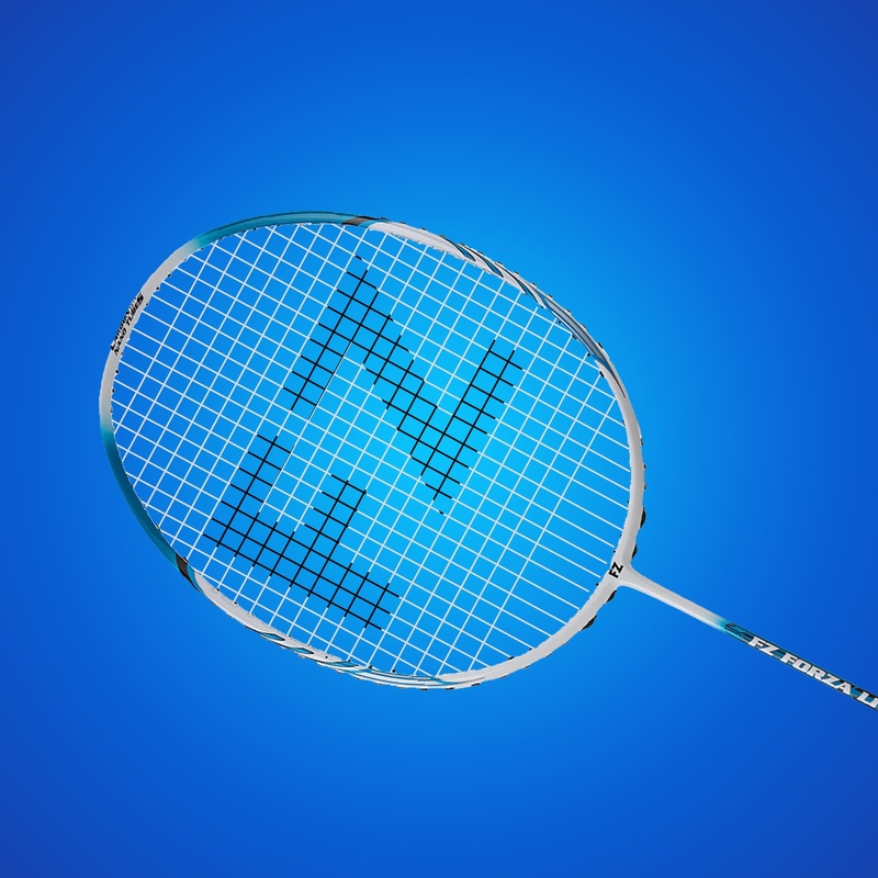 Lite 78 Strung Badminton Racket (Scuba Blue)- 5U/G4 Fz Forza | Kibi Sports 5U