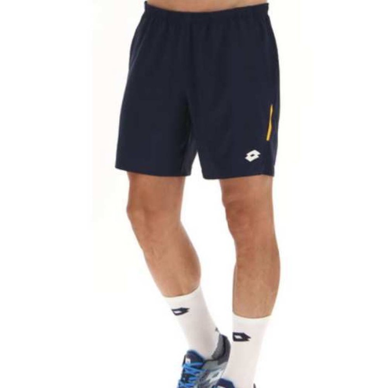 Lotto Men’s Top IV Short (Navy Blue/Saffron)