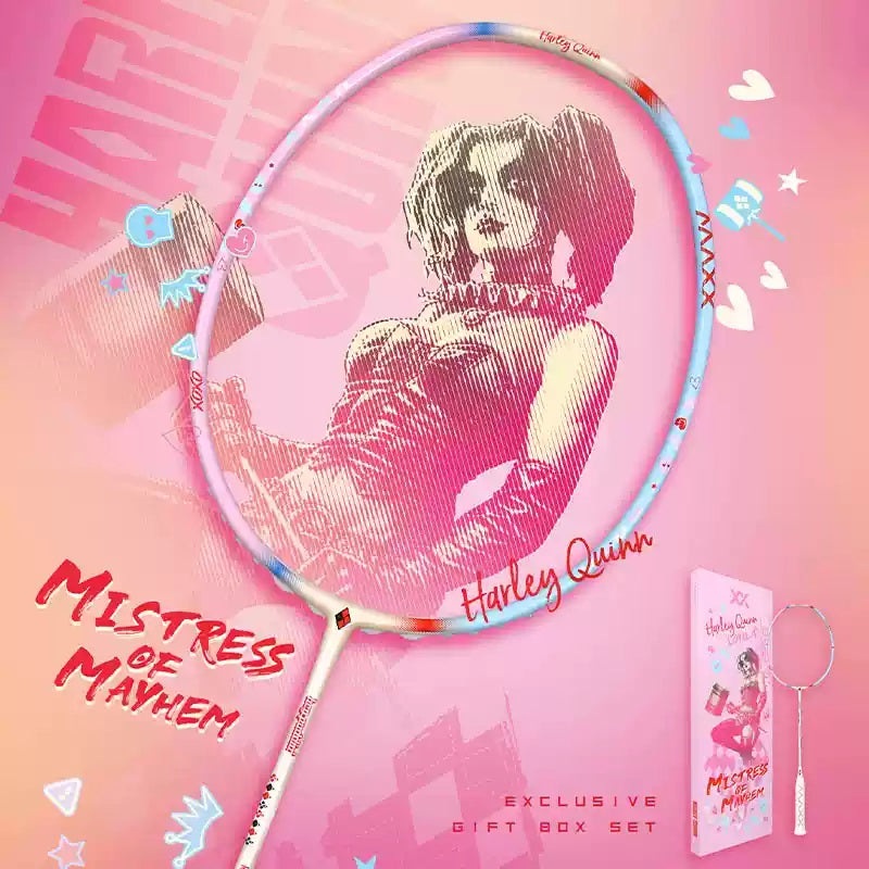 MAXX MISTRESS OF MAYHEM Badminton Racket Box Set 4U (82+2g) G6