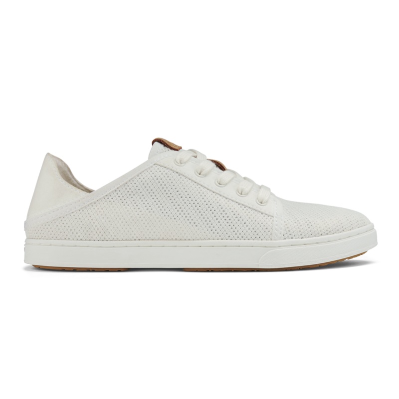 Olukai Womens Pehuea Li Lightweight Sneaker White/White 6