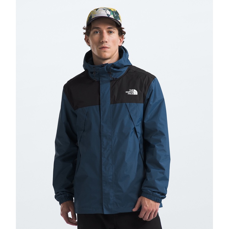 The North Face Men’s Antora Jacket Shady Blue/TNF Black-4GE Small
