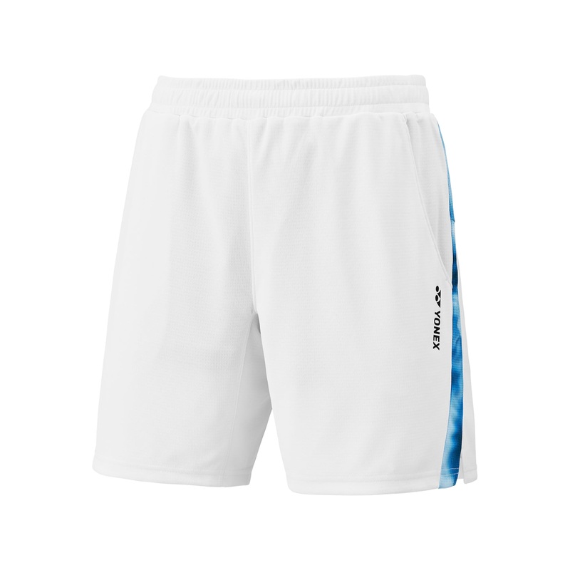 YONEX 2025 Unisex Knit Shorts 15211EX – White ASIA M / EU S / US XS / JP M