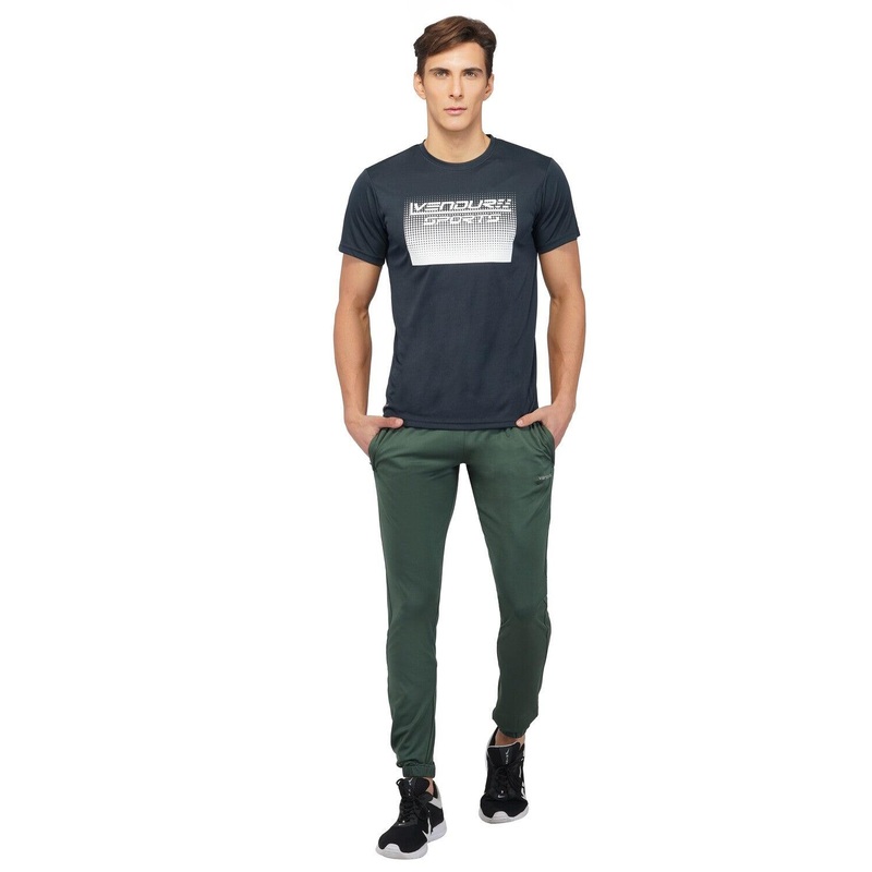 CoolBlast Vendure Print T Shirt | Men | KIBI Sports M Black