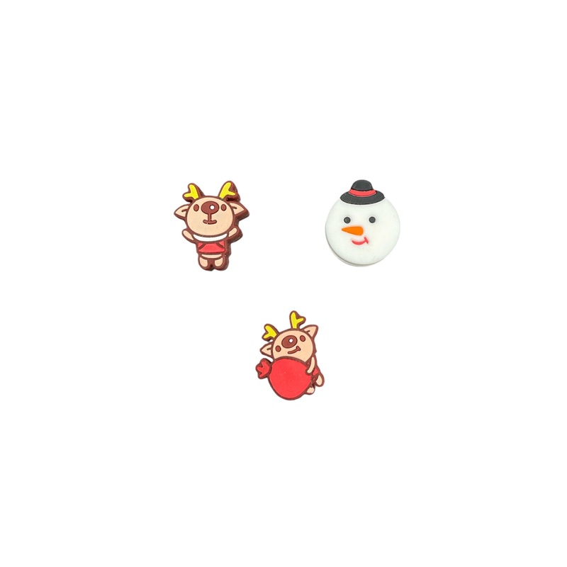 Holiday Themed Shock Absorbing Vibration Dampeners – 3 Pack Snowman