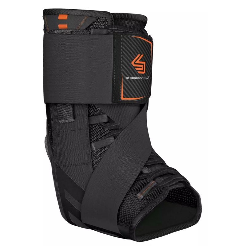 Shock Doctor Ultra Wrap Lace Ankle Support Black Small