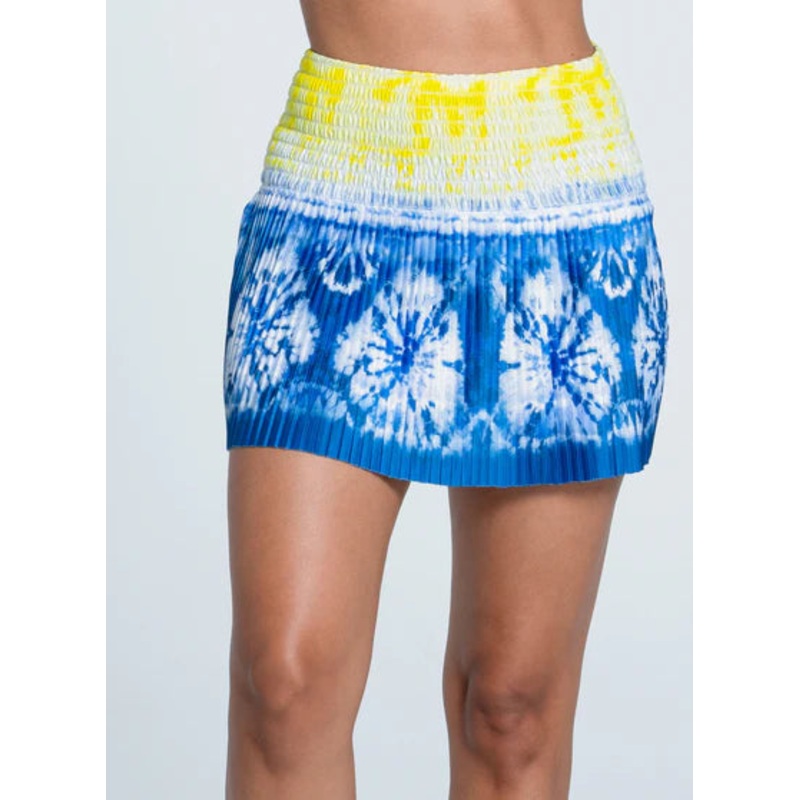 Women’s Lucky in Love Shibori Wave 14″ Skirt Small