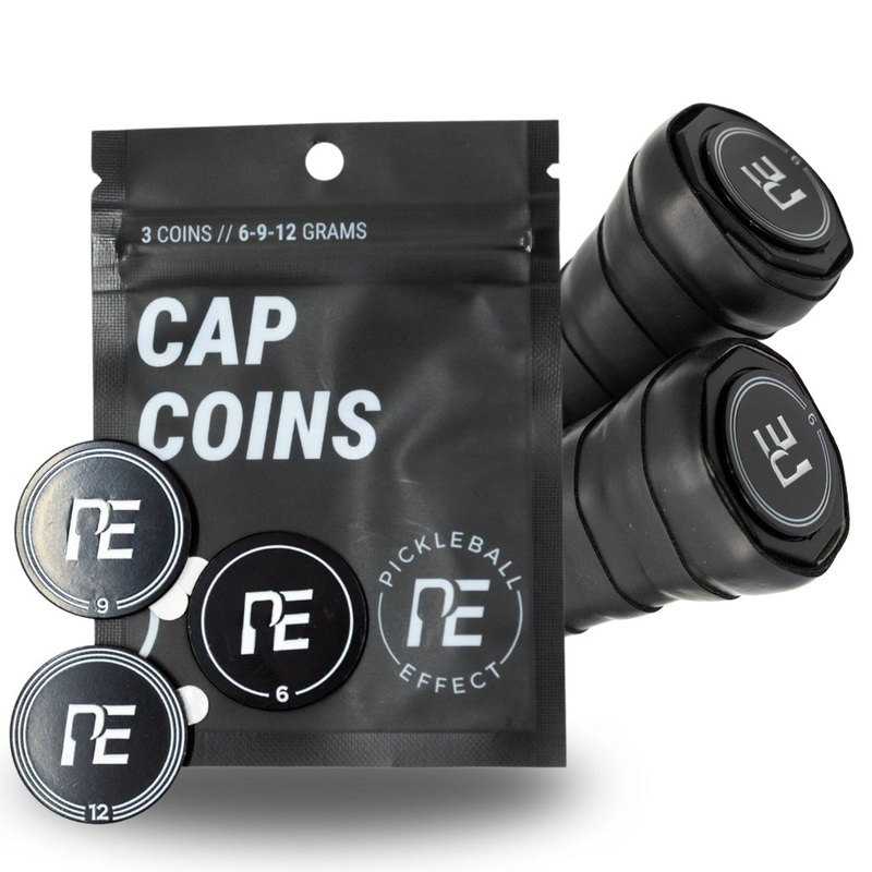 Cap Coin Sampler for Pickleball – 6g, 9g, 12g Test Weights
