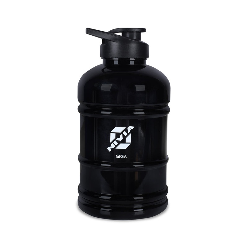 Giga Shaker Nivia Bottle | Kibi Sports 1800ML Black