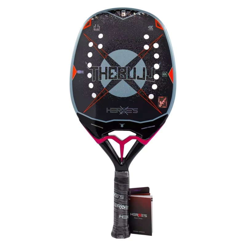 Heroe’s THE BULL 2025 DEIGO BOLLETTINARI Beach Tennis Racket with Glipper Treatment