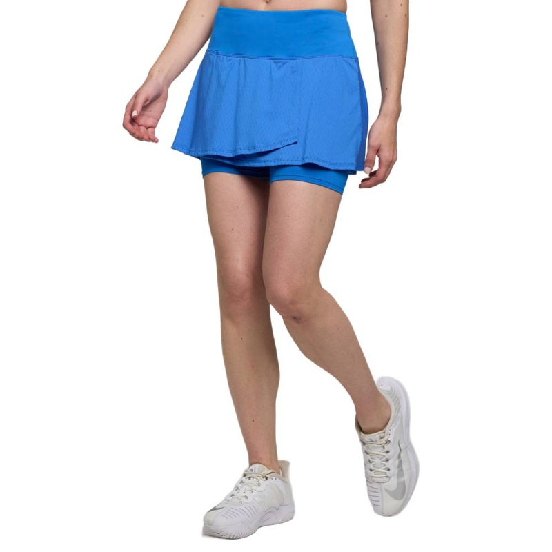 Lija Women’s Slick Strata Skort (Cornflower)