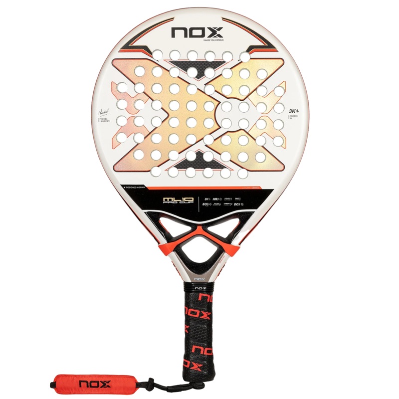 NOX ML10 PRO CUP Luxury 2024. Miguel Lamperti’s racket