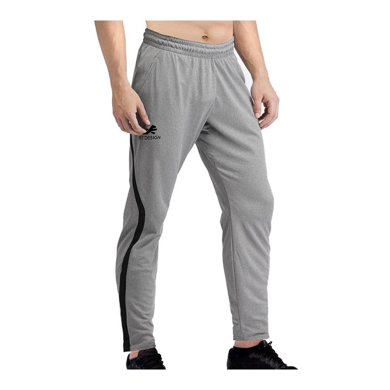 ReDesign Track Pant (Grey/Black) | Men | KIBI Sports Medium