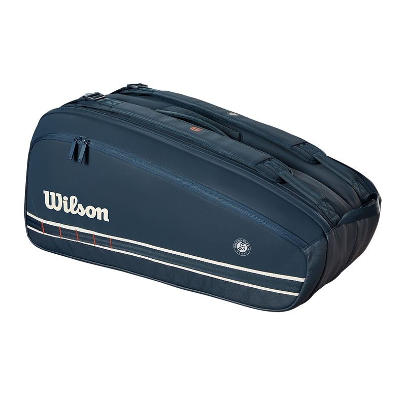 Wilson Roland Garros 9 Pack Tennis Bag Dark Blue 2025