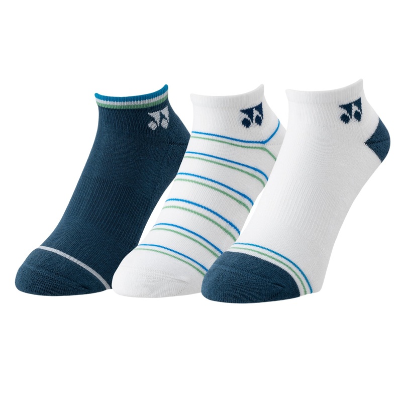 YONEX Sport Low-Cut Socks (3 Pairs) 19237EX – Assorted S (22cm-25cm)