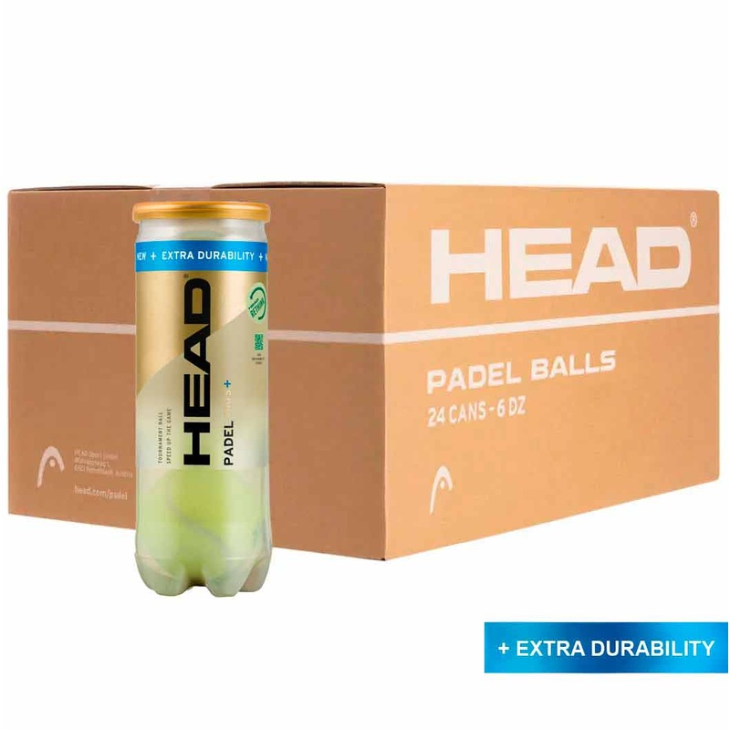 Cajn Pelotas HEAD Padel PRO S+
