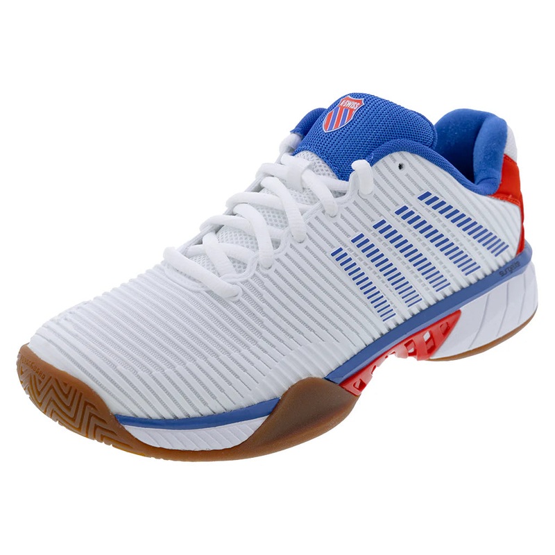 Men’s Hypercourt Express 2 Indoor Pickleball Shoes White and Red