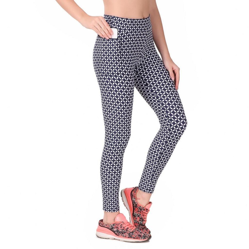 ReDesign Performance Legging Tights | Women | KIBI Sports M Navy Spiral
