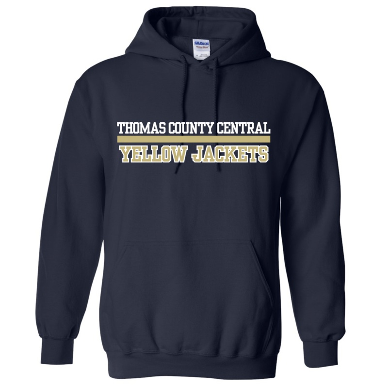 Thomas County Central Yellow Jackets Hoodie