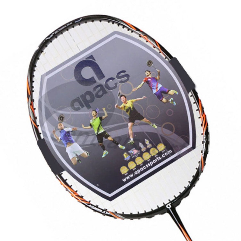 Apacs Fly Weight 73 Badminton Racket – Black/Orange Black/Orange 7UG2