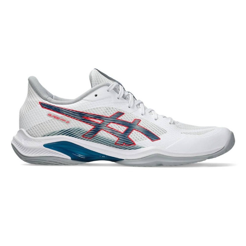 Asics Blade FF 2 Men’s Indoor Court Shoe (White/Mako Blue)