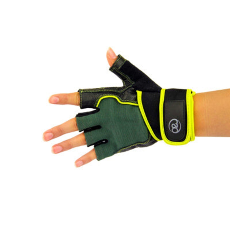 Fitness Mad Core Fitness & Weight Training Gloves S GREEN