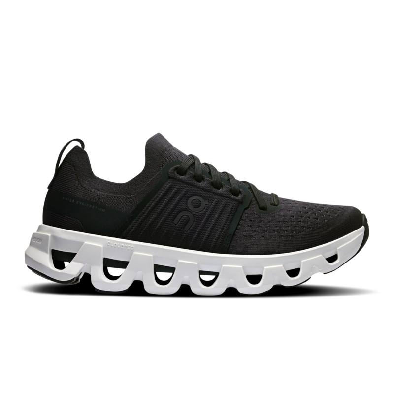 On Cloudswift 4 Running Shoes Women – Black/White Black/White UK 3